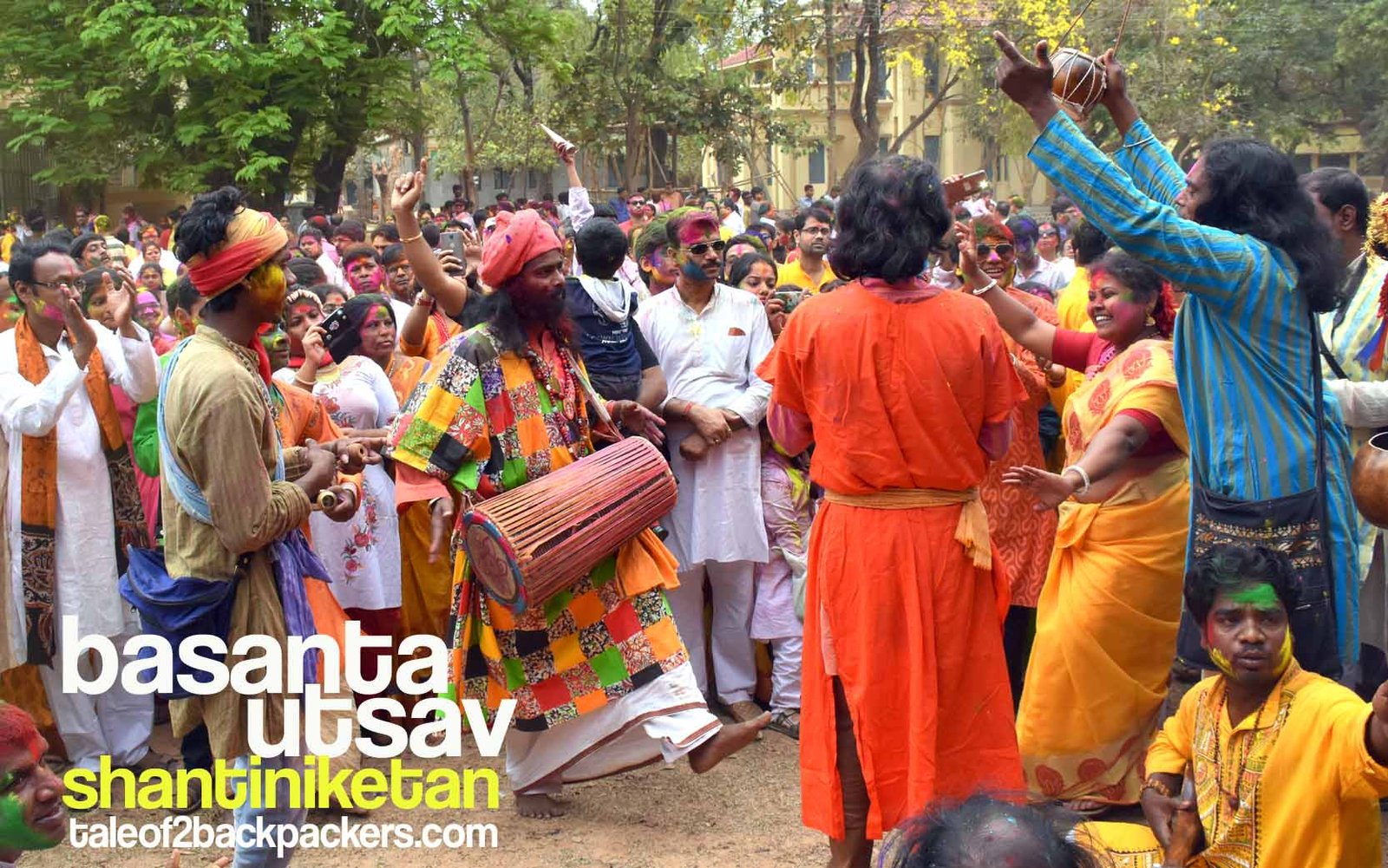 Basanta Utsav at Shantiniketan