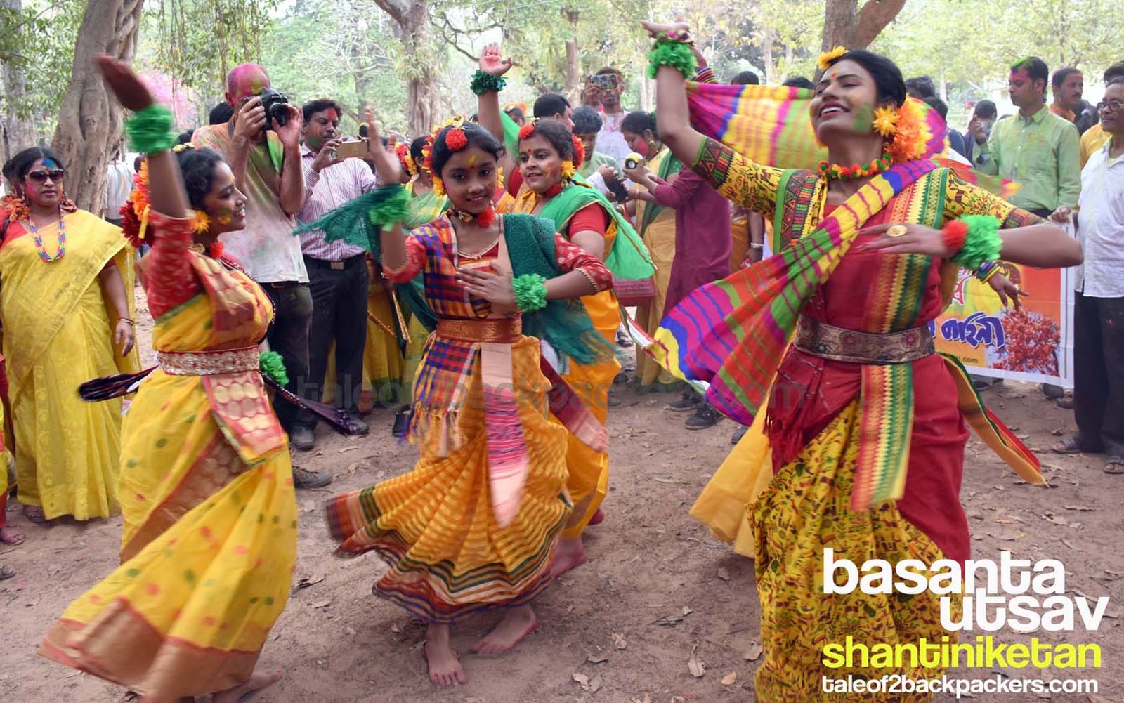 Basanta Utsav at Shantiniketan