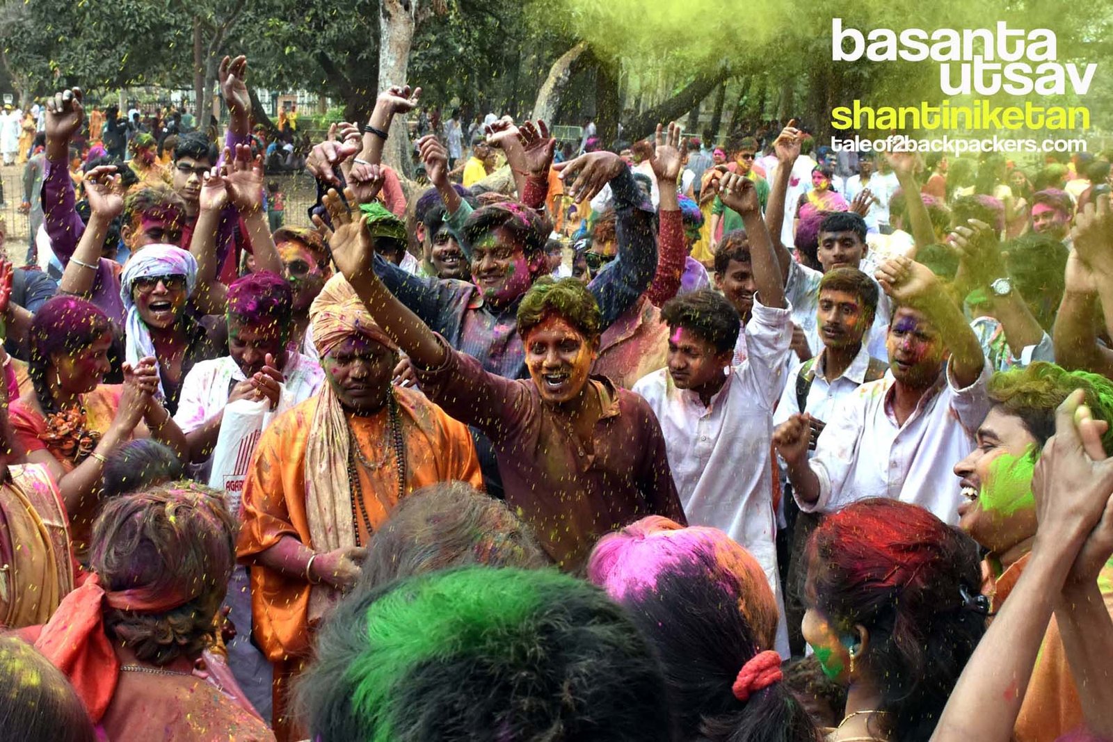 Basanta Utsav at Shantiniketan