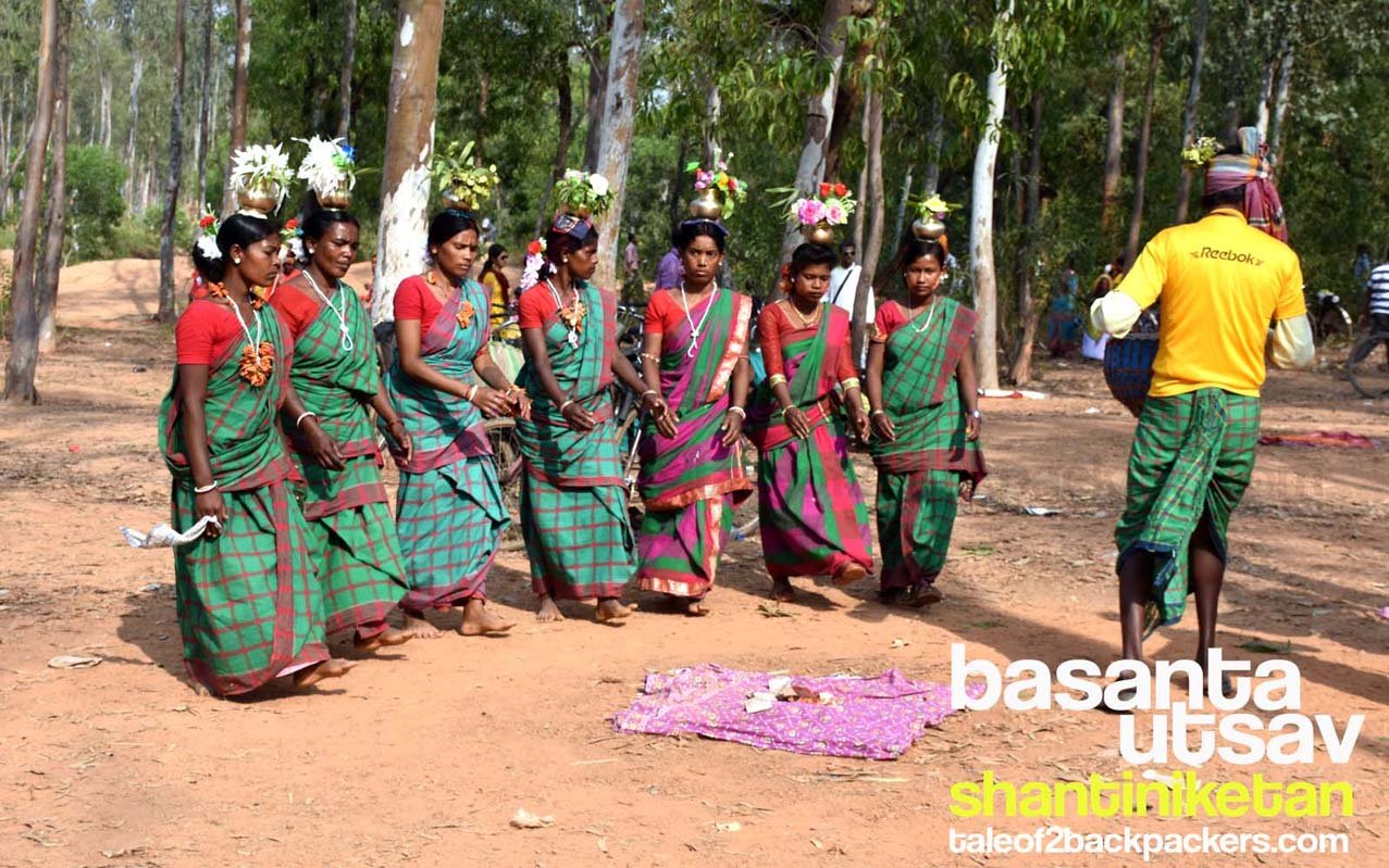 Basanta Utsav at Shantiniketan