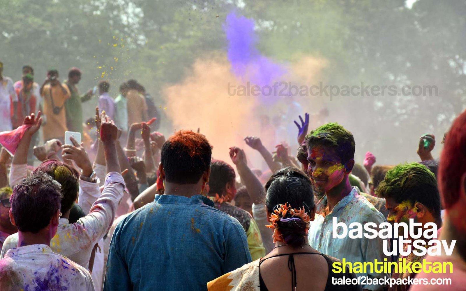 Basanta Utsav at Shantiniketan