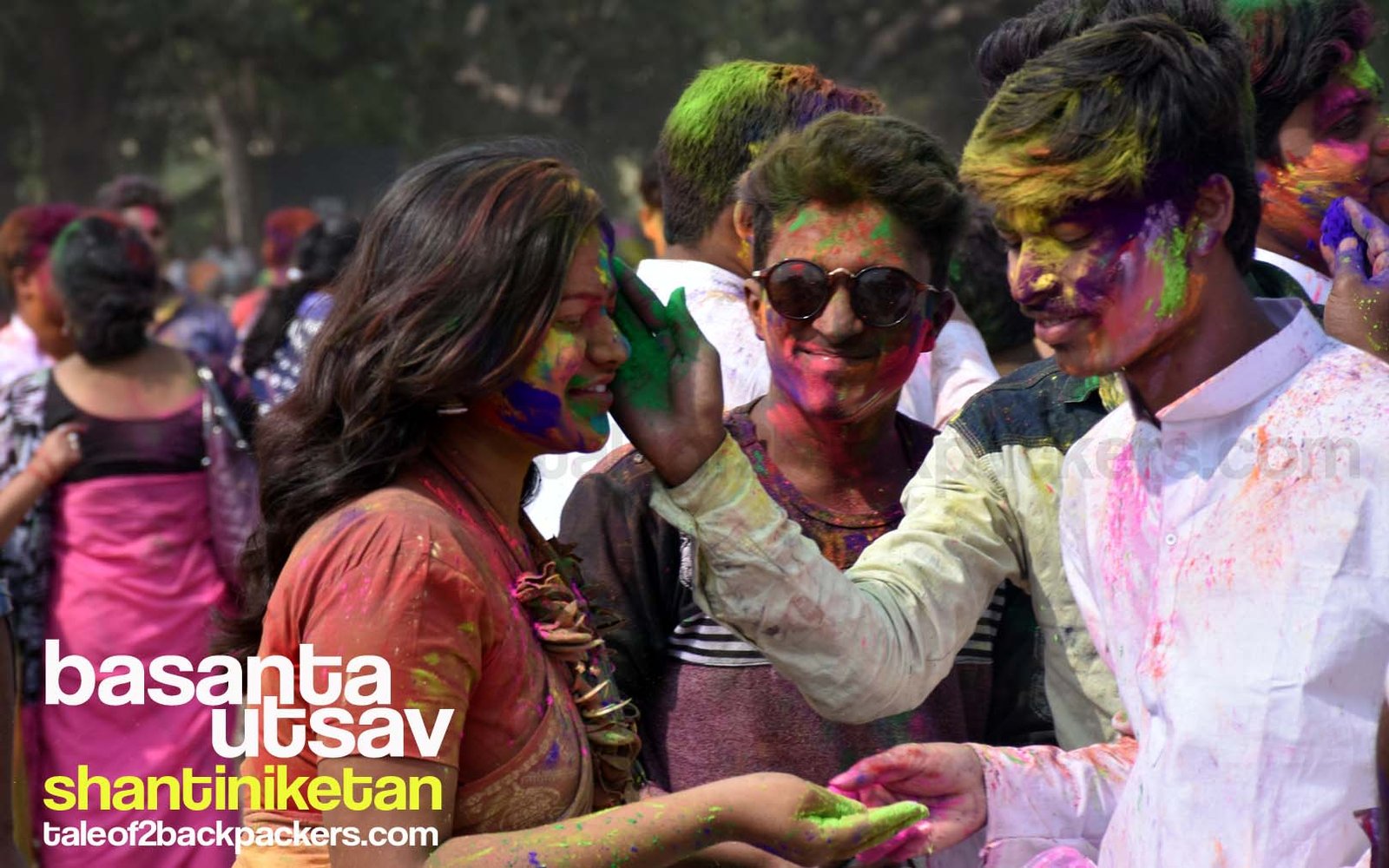 Basanta Utsav at Shantiniketan