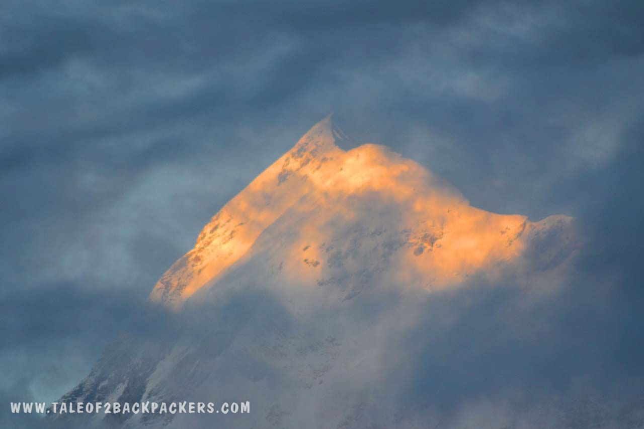 View of Trishul Peak_Roopkund Trek