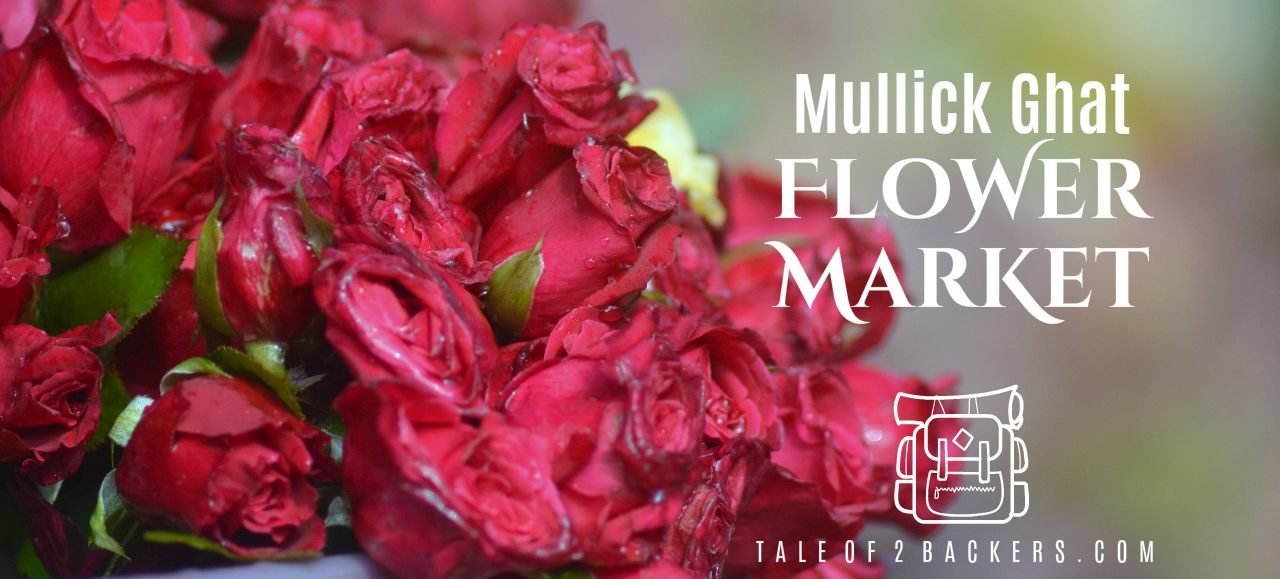 Chaotic canvas of Mullick Ghat Flower Market of Kolkata