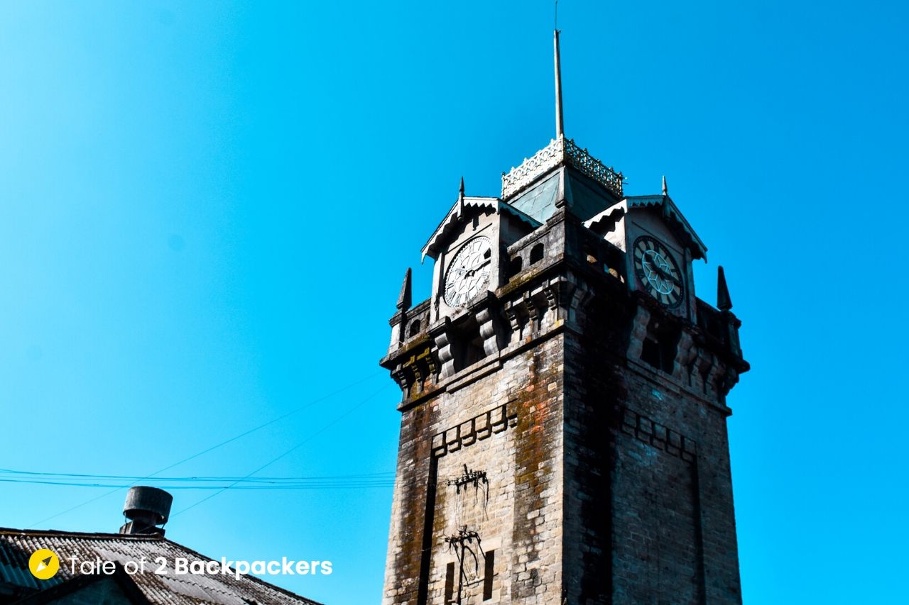 Darjeeling Clock Tower taken from Keventers