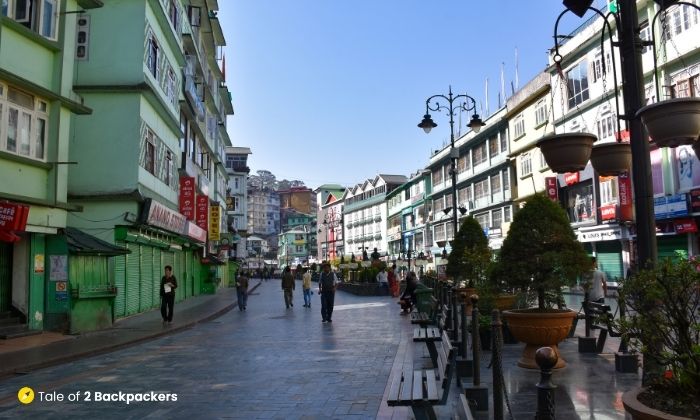 M G Marg Gangtok - Places to visit in Gangtok
