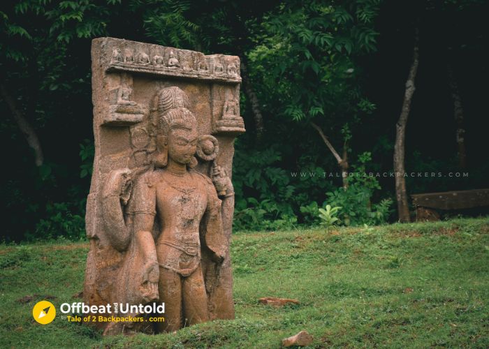 Statue of Buddha found at Udayagiri, Odisha