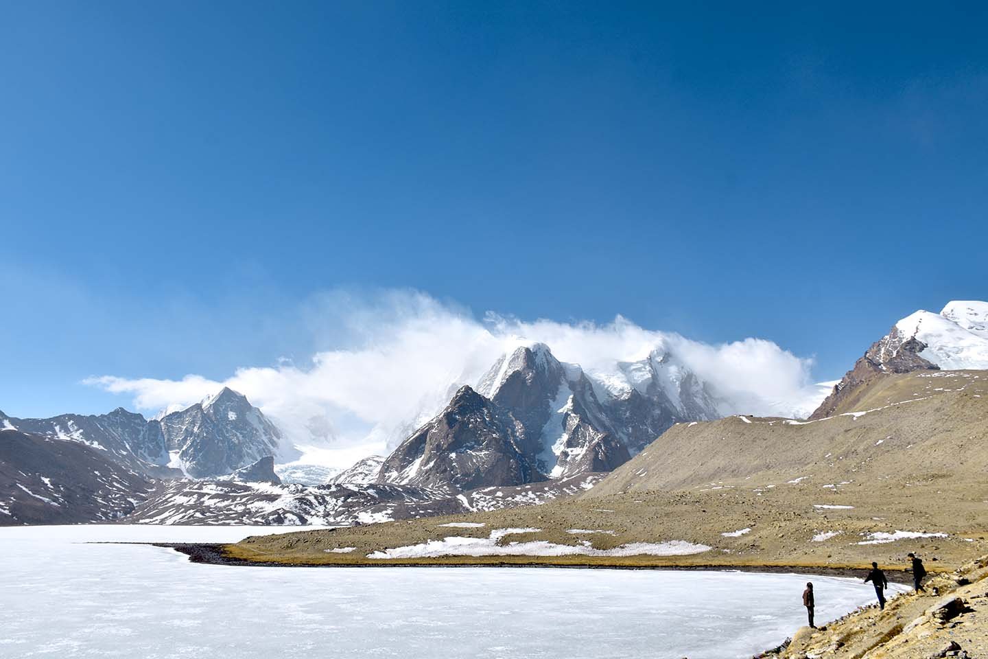 Frozen Gurudongmar Lake, North Sikkim itinerary