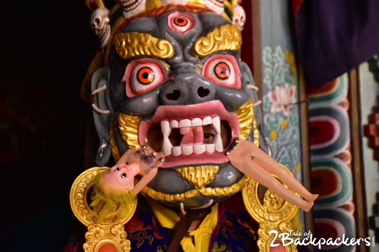 Masked dance of Sikkim