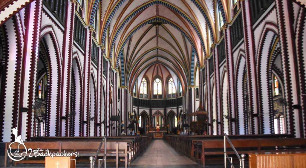 Interior of St. Mary's Cathedral at Yangon _ Yangon Travel Guide
