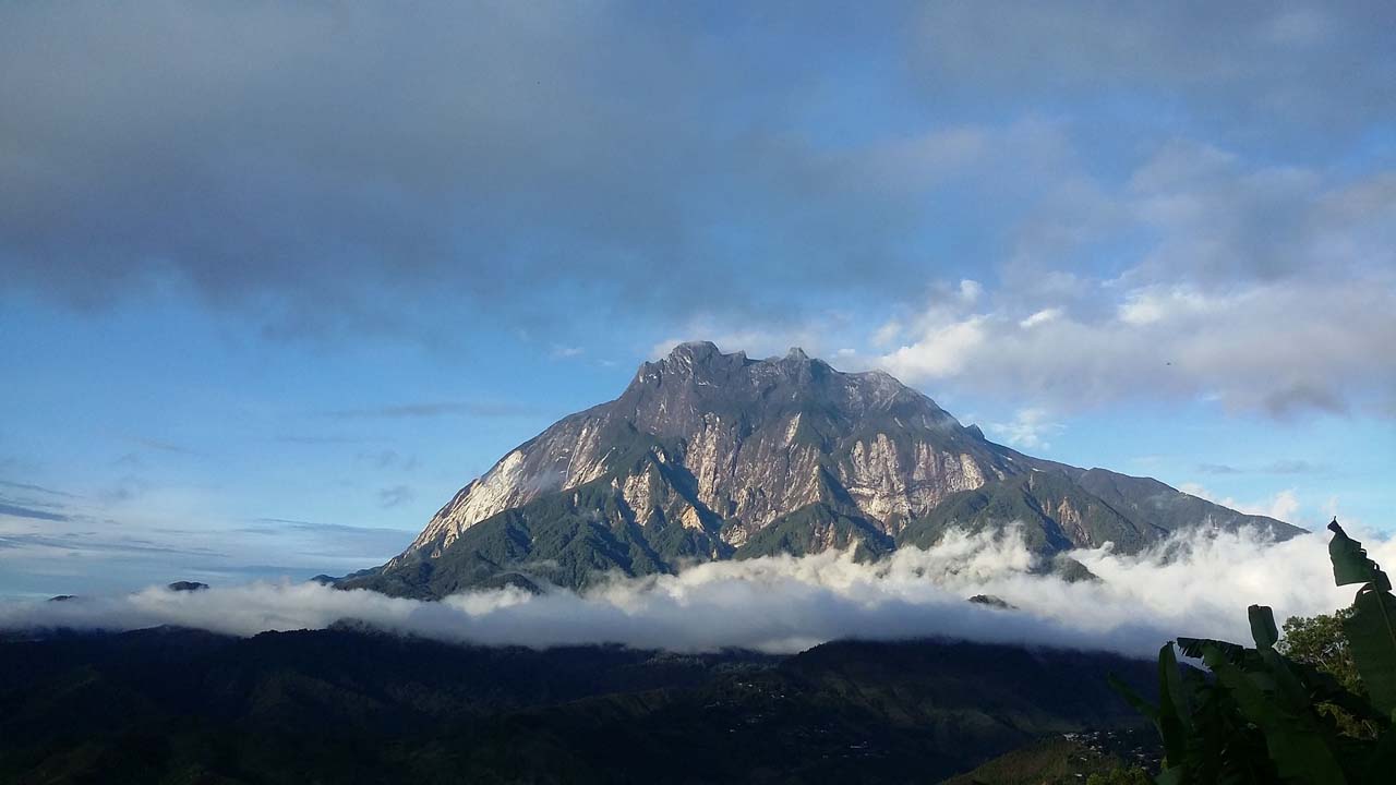 View of Mount Kinabalu