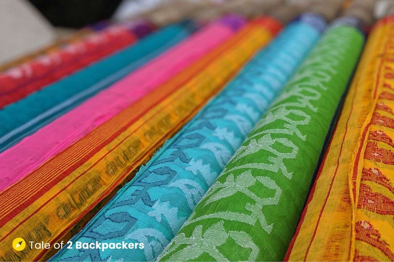 Indian cotton sarees