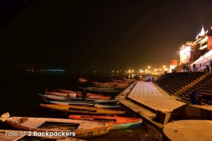 Night at the Ghats of Varanasi