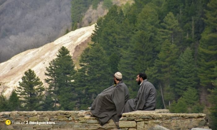 Villagers at Naranag