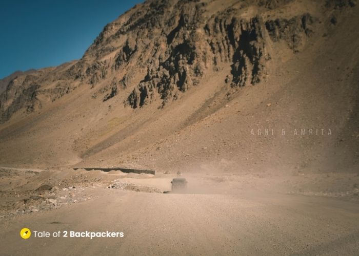 Kargil-Padum Road - Dirt roads towards Zanskar Valley