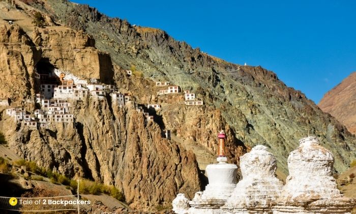 The peaceful Phugtal Monastery