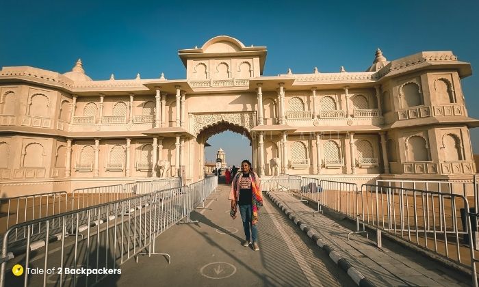 Entrance Gate at Tent City Dhordo, Great Rann of Kutch, Gujarat