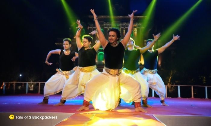 Bharatnatyam Performance by Arkadev Bhattacharya and group at Murshidabad Heritage Festival 2022