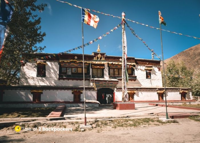 Main building of Sani Monastery near Padum, Zanskar Valley