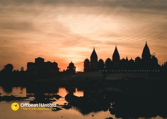 Sunset at Orchha Madhya Pradesh - Places to Visit in Orchha