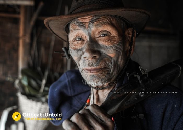 Tattooed headhunters of Nagaland India