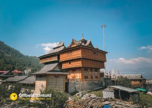 The towers inside Bhimakali Temple in Sarahan Himachal Pradesh
