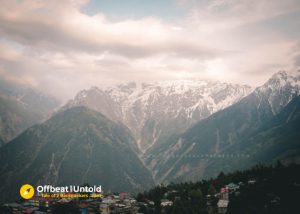 View of Kinner Kailash ranges from Kalpa Himachal Pradesh
