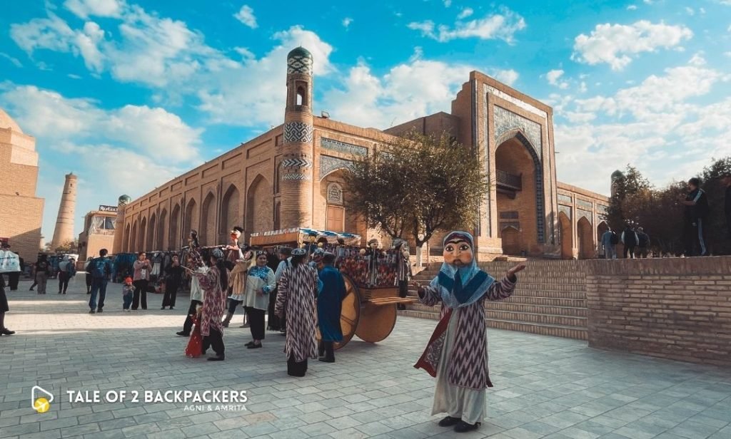 Performers at Khiva